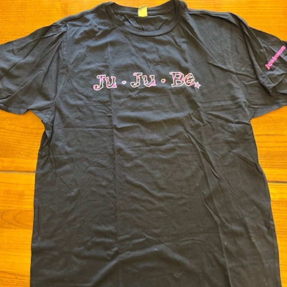 Ju-Ju-Be Exclusive Official Tour‎ Guide T-Shirt Trade Show Promo Black Pink XXL